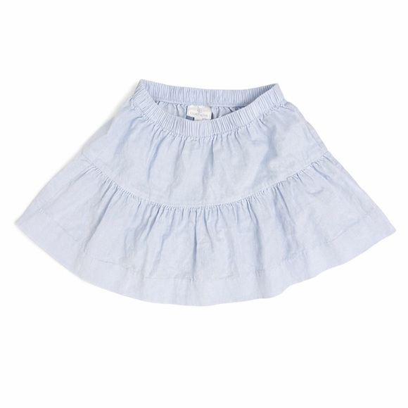 Little English Other - Little Wnglish Girls Jillian Skirt in Light Blue Corduroy Size 5